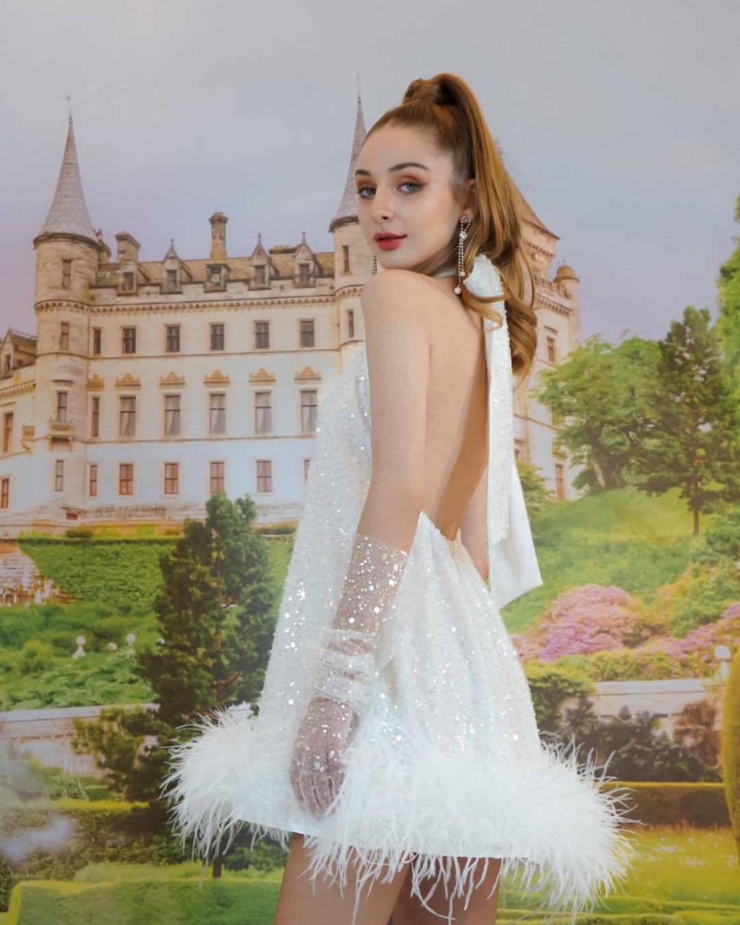Deform_official - Princess bridal dress ( Dress and glove separate )