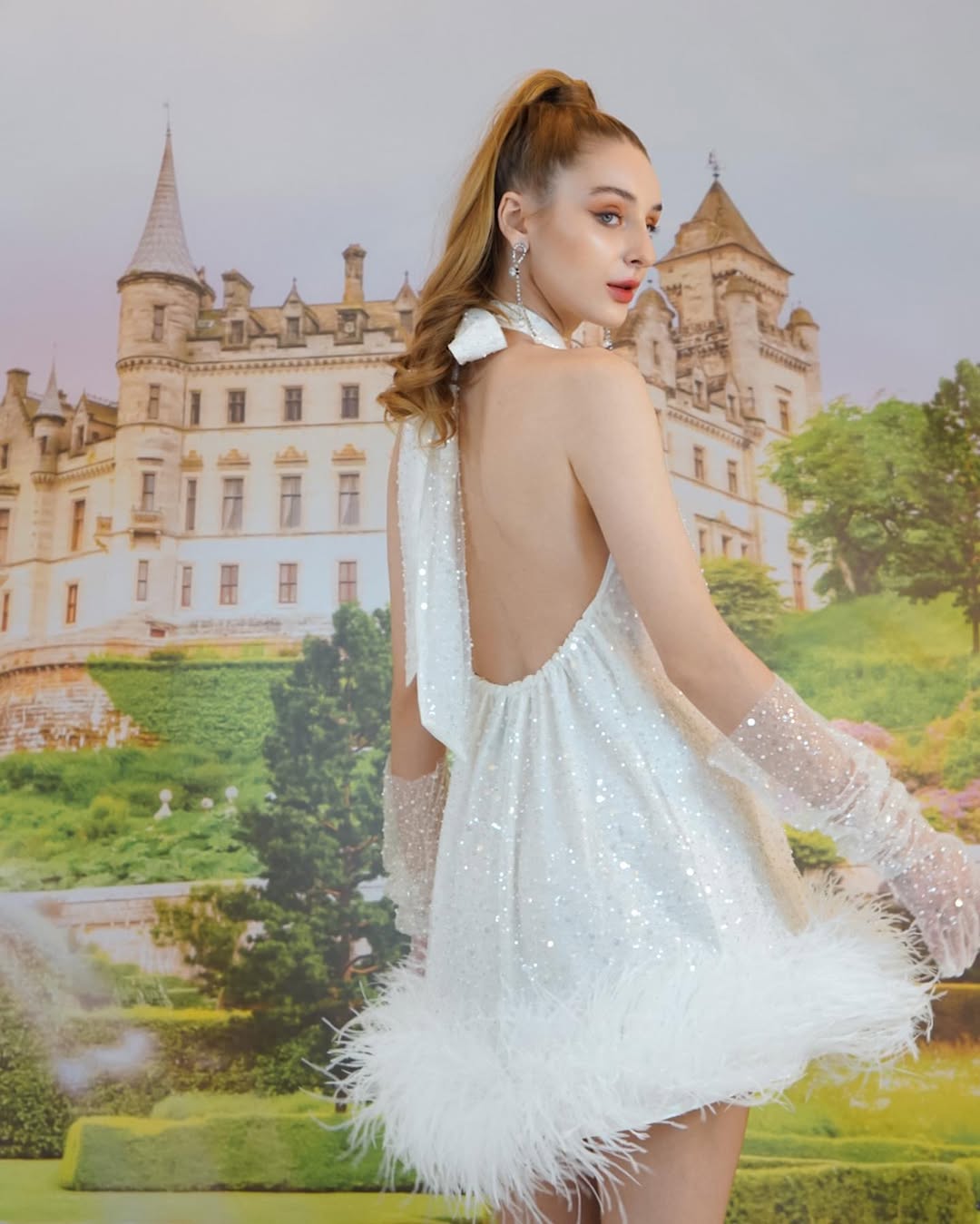 Deform_official - Princess bridal dress ( Dress and glove separate )