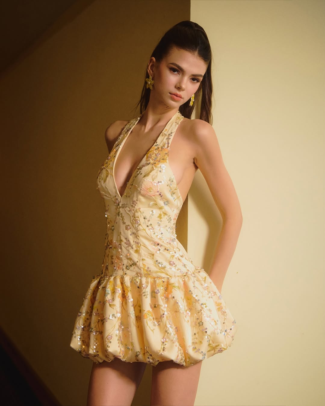 Deform_official - Yellow angel dress