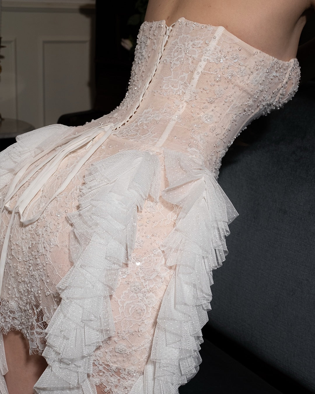Deform_official - Ruffle Form Dress