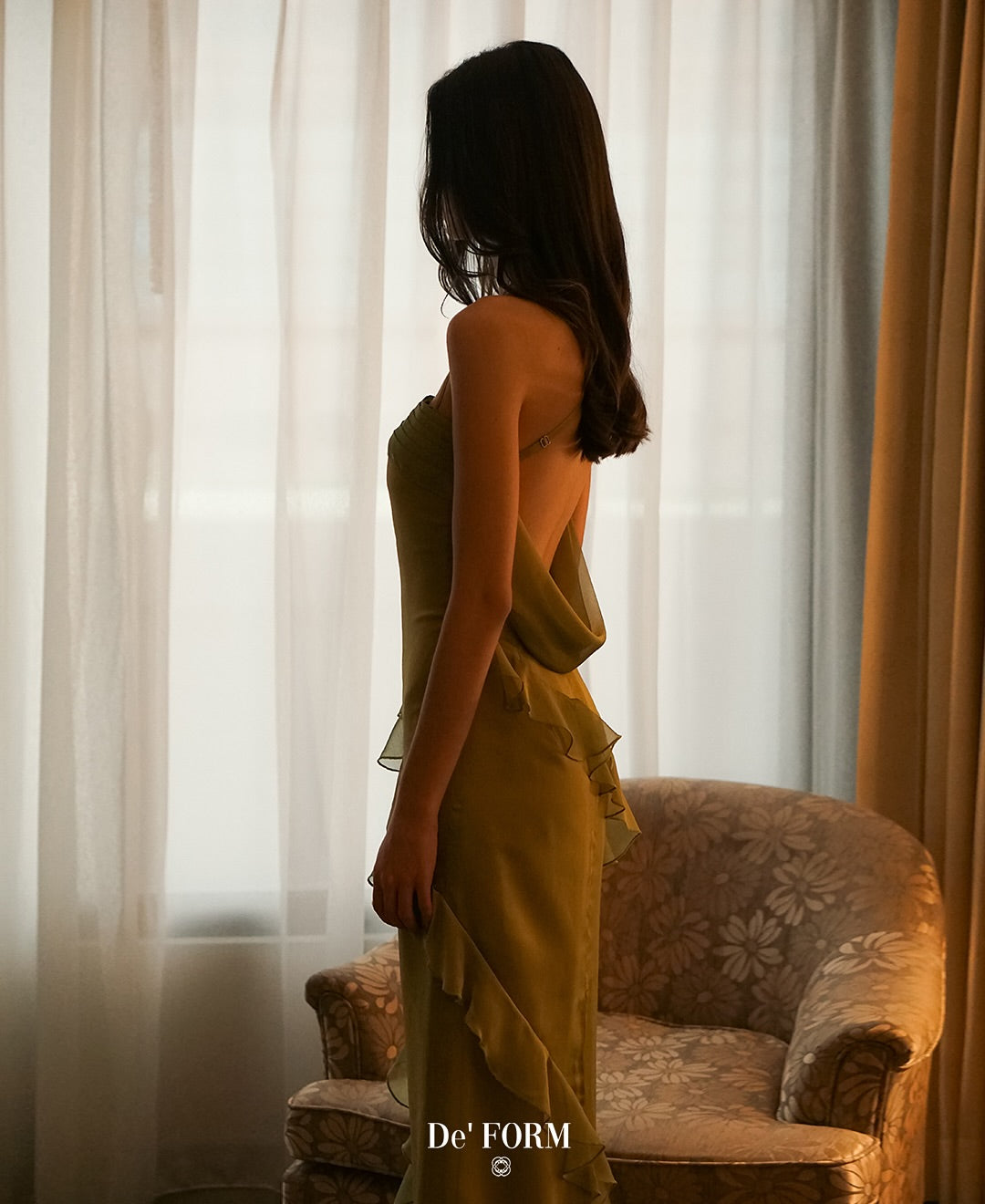 Deform_official - Lime princess dress