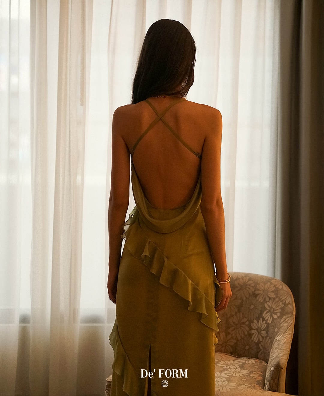 Deform_official - Lime princess dress