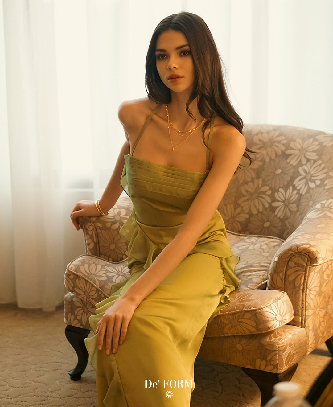 Deform_official - Lime princess dress